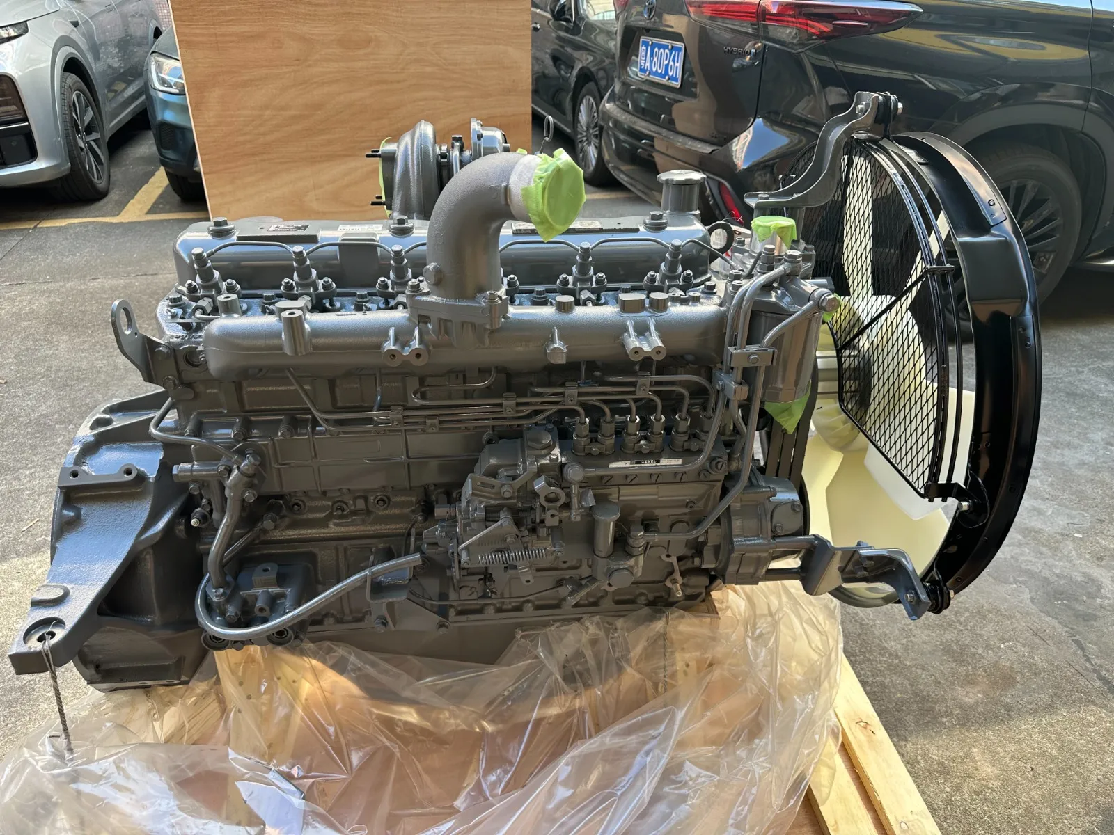 Двигатель Isuzu 6BG1 в сборе для экскаватора