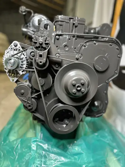 Двигатель Komatsu SAA6D114E-3 в сборе с навесным оборудованием — фото 4