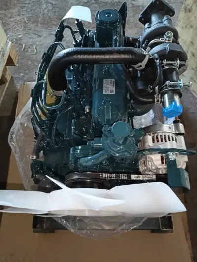 Двигатель Kubota V1505-T в сборе с навесным оборудованием — фото 4