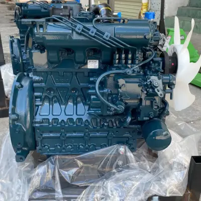 Двигатель Kubota V2403-T в сборе с навесным оборудованием — фото 3