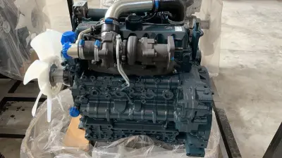 Двигатель Kubota V3307-T  в сборе с навесным оборудованием — фото 4