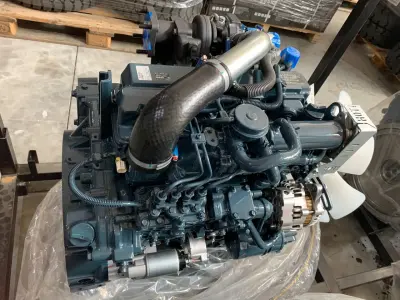 Двигатель Kubota V3307-T  в сборе с навесным оборудованием — фото 5