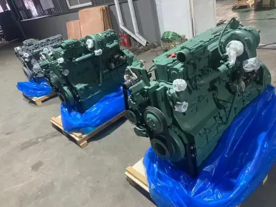 Двигатель Volvo D7E в сборе с навесным