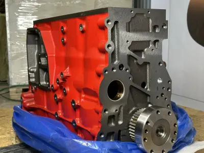 Двигатель Cummins ISF3.8 блок цилиндров в сборе — фото 4