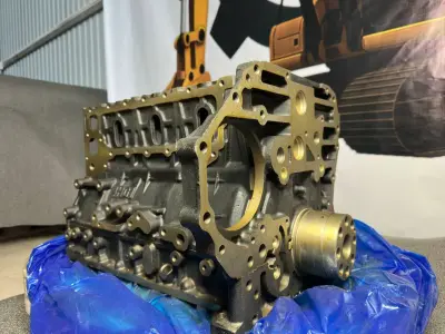 Двигатель Isuzu 4HG1T блок цилиндров в сборе — фото 2