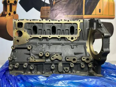 Двигатель Isuzu 4HG1T блок цилиндров в сборе — фото 3