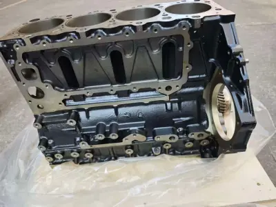 Двигатель Isuzu 4HK1 блок цилиндров в сборе — фото 5