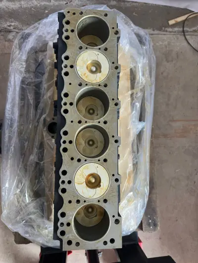 Двигатель Isuzu 6BG1 блок цилиндров в сборе — фото 5