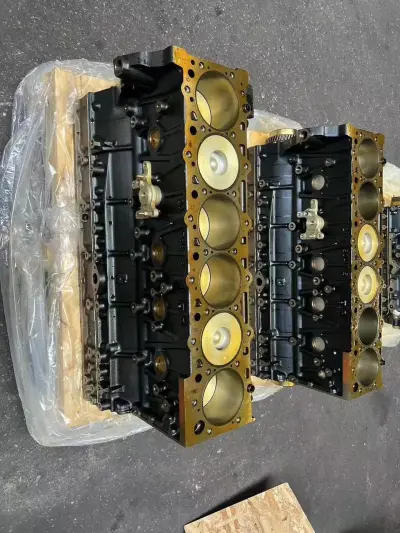 Двигатель Isuzu 6HK1 блок цилиндров в сборе — фото 2