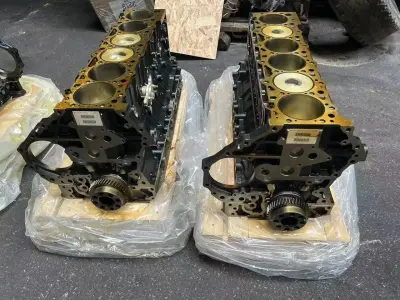 Двигатель Isuzu 6HK1 блок цилиндров в сборе